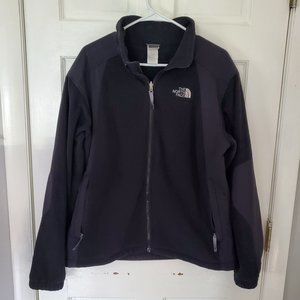 The North Face EUC Women's Size XL Black Winter Jacket Pockets Fleece Style
